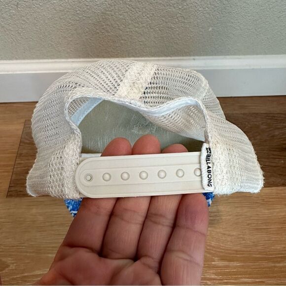 Billabong Blue Printed Mesh Snapback Women’s Hat - Picture 9 of 11